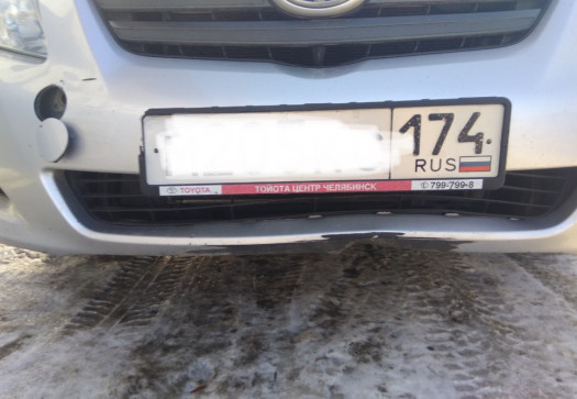 ДО Восстановление окраса автомобиля Toyota