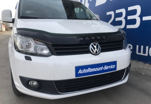 После Замена бампера и ремонт панели Volkswagen