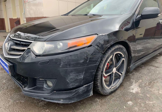 ДО Ремонт крыла и бампера Honda Accord 8