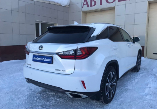 После Ремонт бампера с частичной окраской Lexus rx200t
