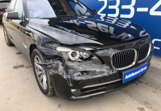 ДО Ремонт алюминия капота BMW