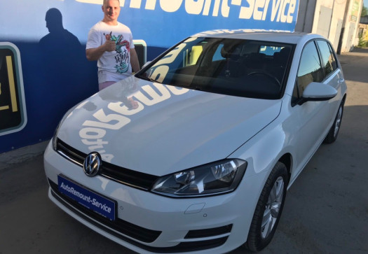 После Частичный окрас, антикор Volkswagen