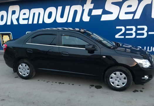 После Глубока полировка кузова chevrolet cobalt