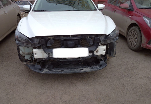 ДО Замена и окраска переднего бампера Mazda 6