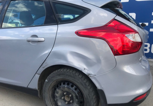 ДО Ремонт заднего крыла после ДТП Ford Focus 3