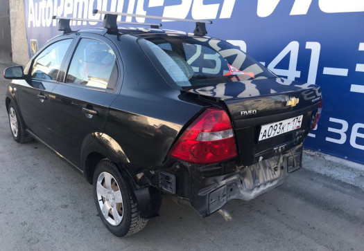 ДО Ремонт задней части кузова Aveo