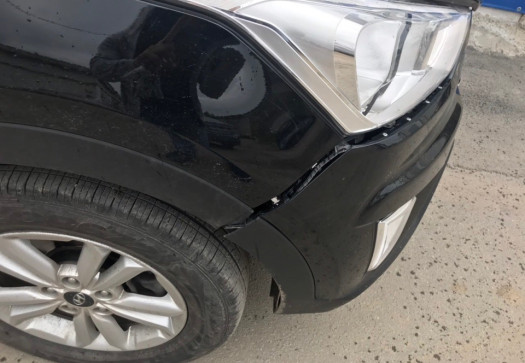 ДО Ремонт бампера KIA