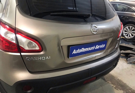 ДО Кузовной ремонт пола багажника Nissan