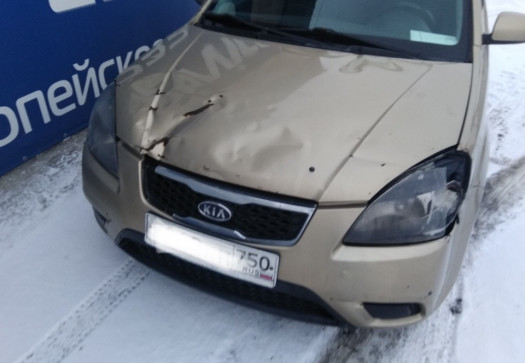 ДО Замена капота и бампера с окраской KIA RIO
