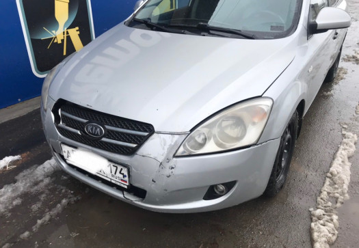 ДО Замена бампера с окраской KIA