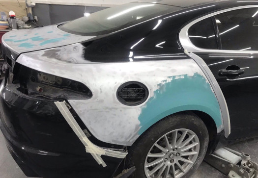 ДО Покраска элементов Jaguar