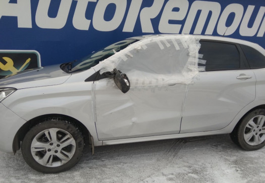 ДО Кузовной ремонт крыла и двери с окраской LADA vesta