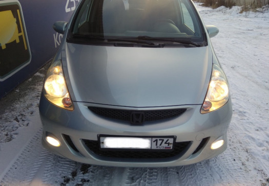 После Кузовной ремонт панели и капота Honda fit