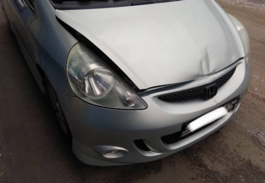 ДО Кузовной ремонт панели и капота Honda fit