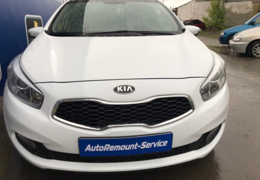 После Полировка KIA