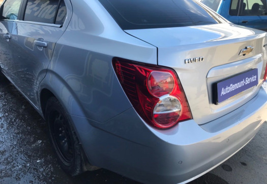 После Кузовной ремонт Chevrolet Aveo