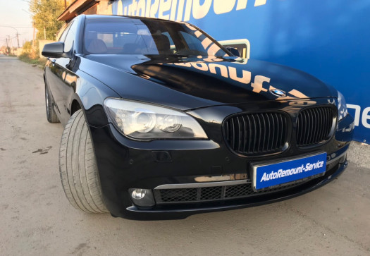 После Ремонт алюминия капота BMW