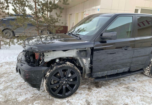 ДО Ремонт с покраской передней части Range Rover