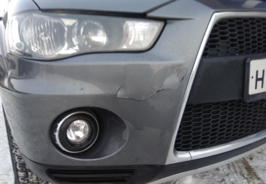 ДО Ремонт бампера mitsubishi outlander