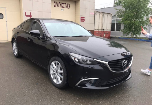 После Замена полотна крыши Mazda 3