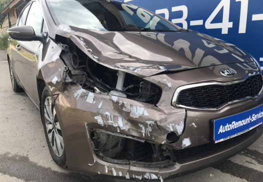 ДО Замена капота, крыла, бампера, панели KIA