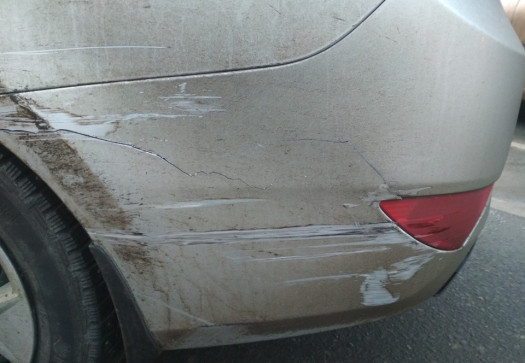 ДО Ремонт и покраска бампера Hyundai Solaris