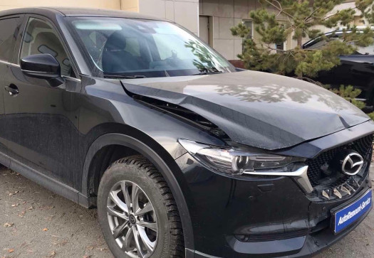 ДО Кузовной ремонт c окраской передней части mazda CX-9