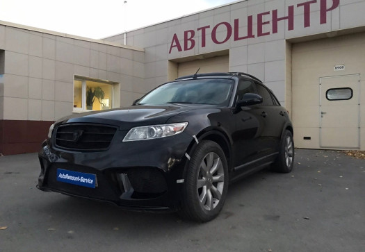 После Infinity косметический ремонт кузова под прибо