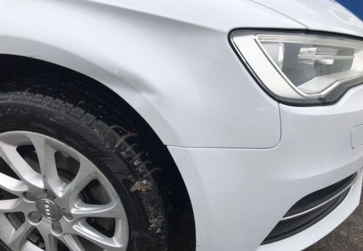 ДО Ремонт и варка алюминиевого крыла Audi